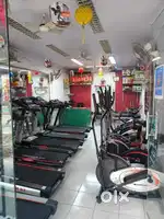All gym equipment Exercise cycle and treadmill