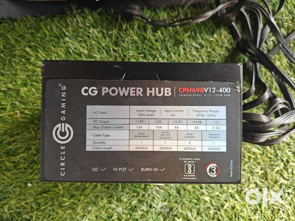 ◼ Circle Gaming 400Watt Power Supply