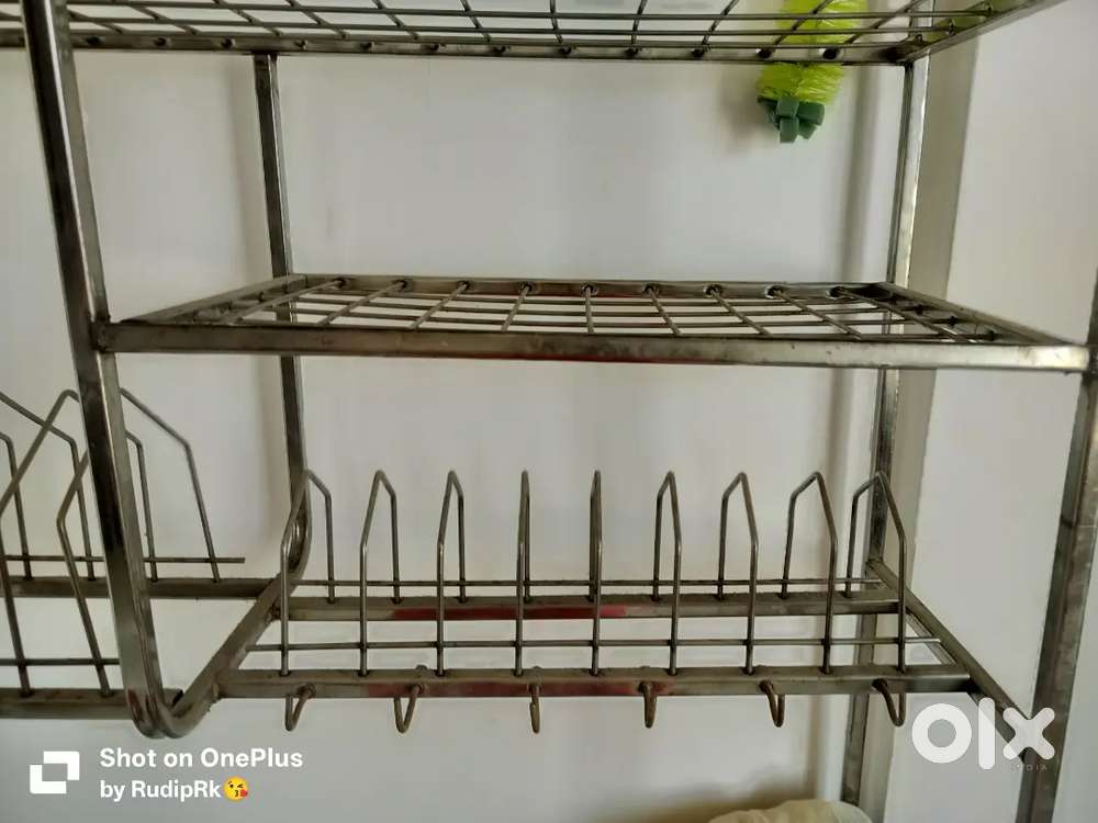 भांडे ठेवायचं रॅक
