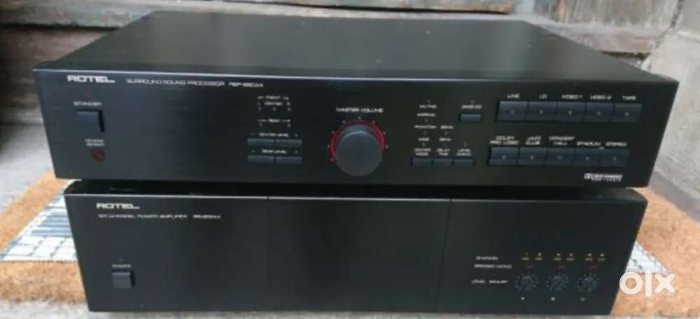 Rotal surround processor rsp960ax power amplifier RB 957AX