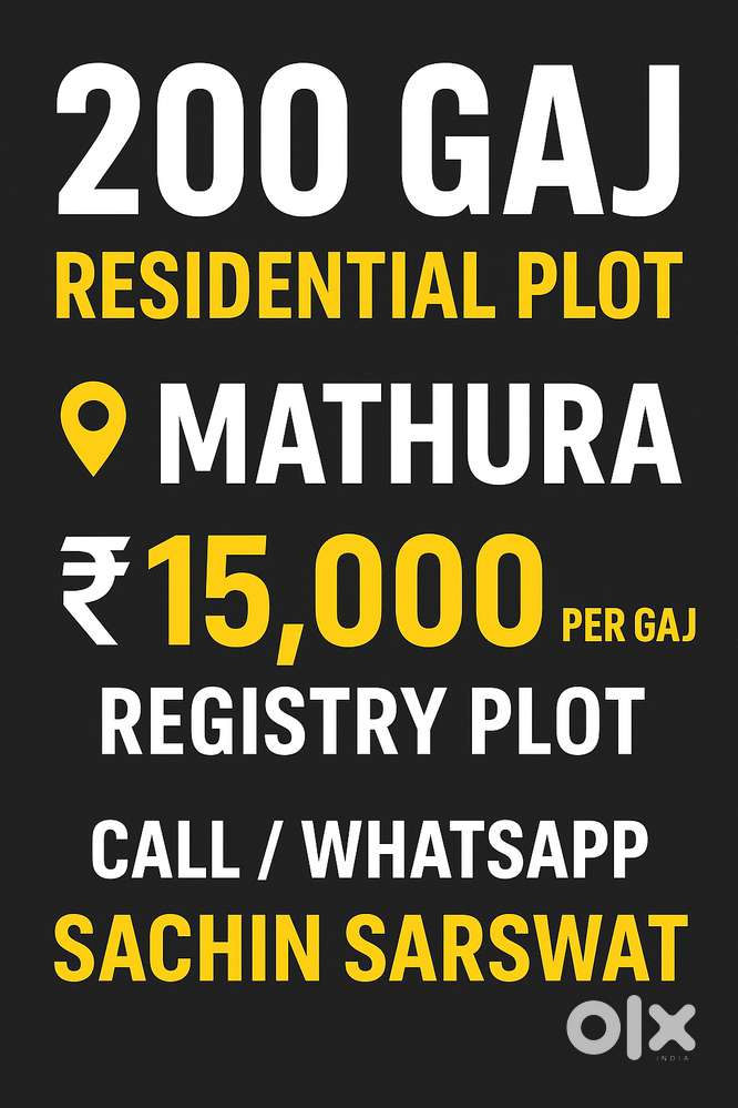 It's good time invest in birj bhumi Virindavan mathura