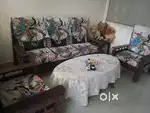 3+1+1 seater sofa set with center table for 8000