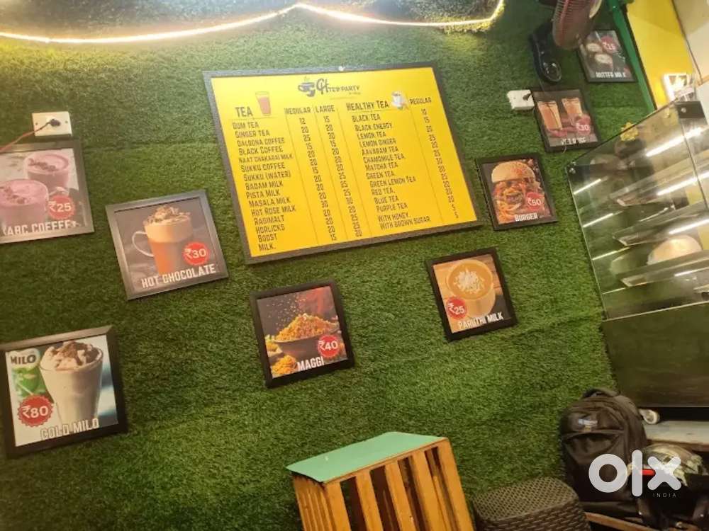 Cafe sale in good condition