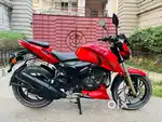 TVS RTR 200 4V BS4 Model.