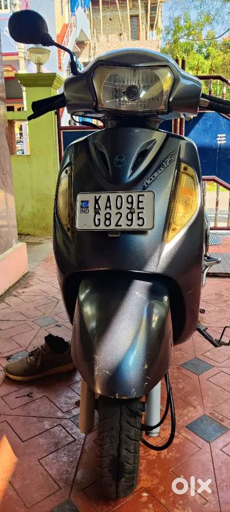 The well kept access 125 still looks like a new vehicle