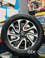 16”inch Baleno Dual tone oem Alloys with ceat Tyres set of 4