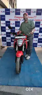 Sports bike in suzuki