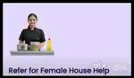 Female house helper