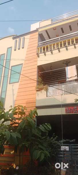 DOUBLE BEDROOM FLAT INDIVIDUAL HOUSE WITH 24 HOURS KRISHNA WATER.