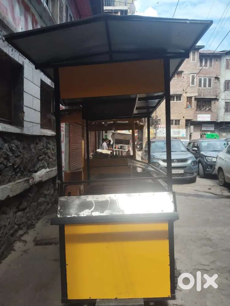 Stainless Steel and ACP Food Cart