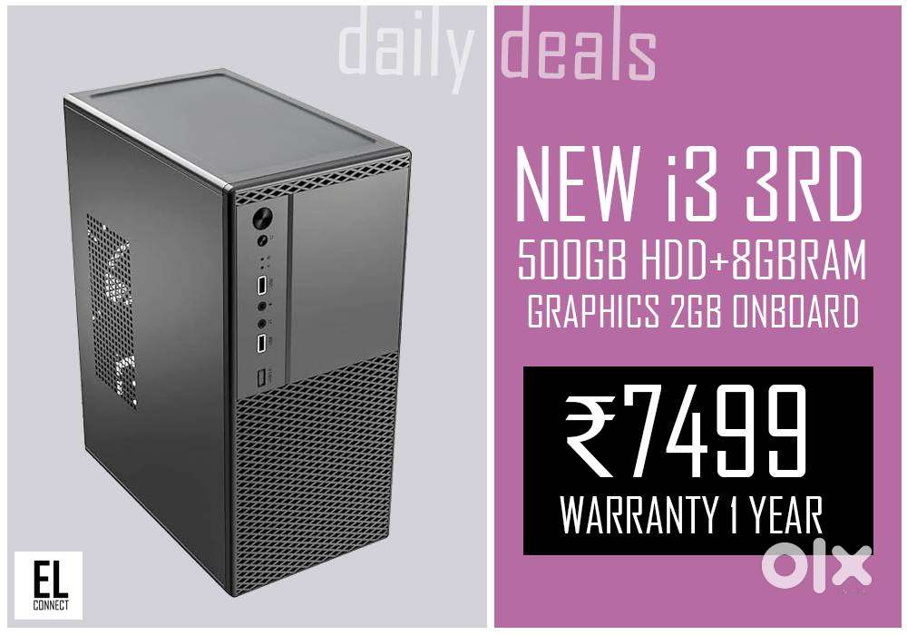 NEW CPU  COMPUTER DESKTOP PC  WARRANTY 1 YEAR  OFFER SALES