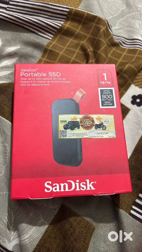 Sandisk ssd 1Tb 800mbs speed