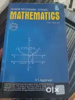Senior secondary mathematics for class XI