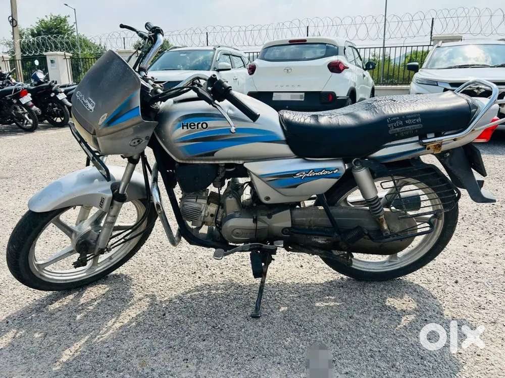 Hero Splendor Plus Silver Colour #splendor