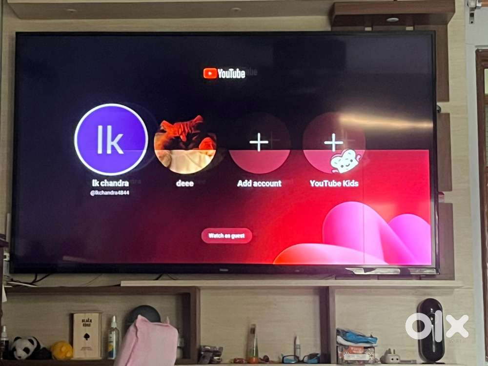 Led 65 inches haier in working conditions