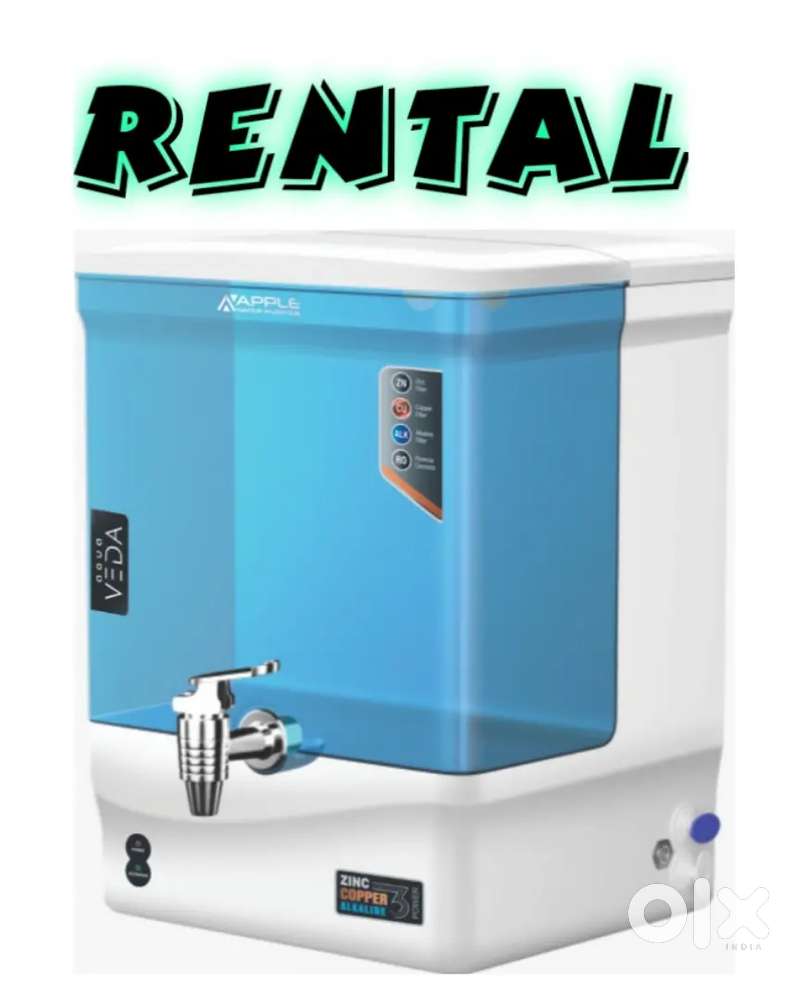Ro water purifier available on rent