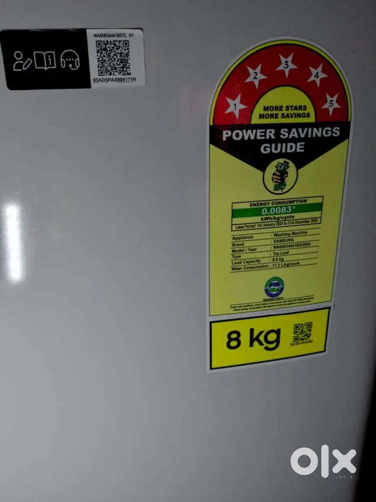 New condition samsung washing Machine