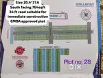 Cmda plot 1 km to ruby land mark 5.5 km kilambakkam