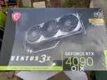 2and hand graphic card MSI GeForce RTX 4090 Ventus 3X GPU.