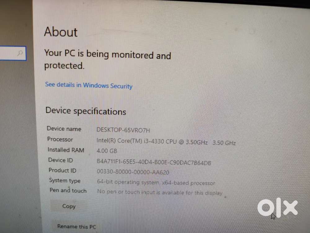 HP PRODESK DESKTOP