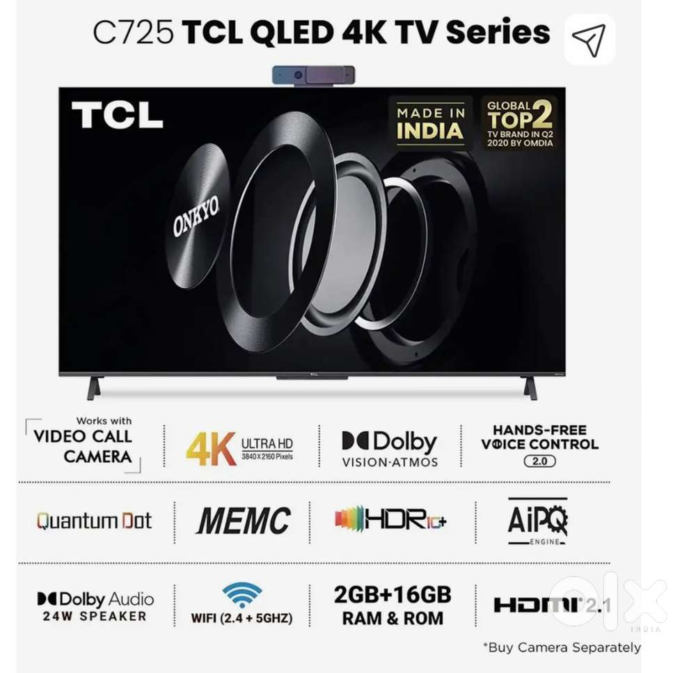 Selling my 55” QLED television C725