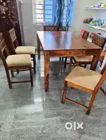 Dining table with 6 chairs