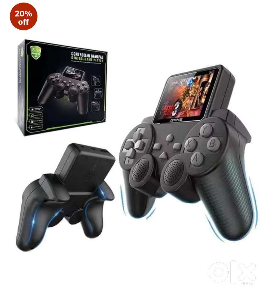 Gaming console with display, new box pack