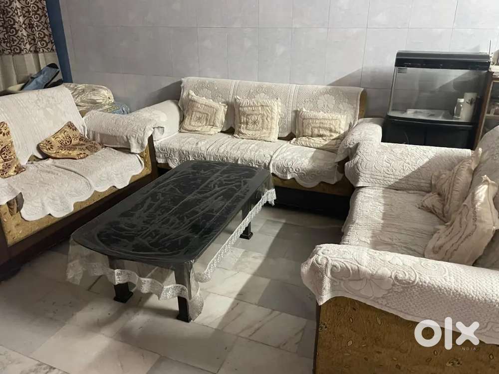 7 seater Sofa set  and  6 seater Dining set