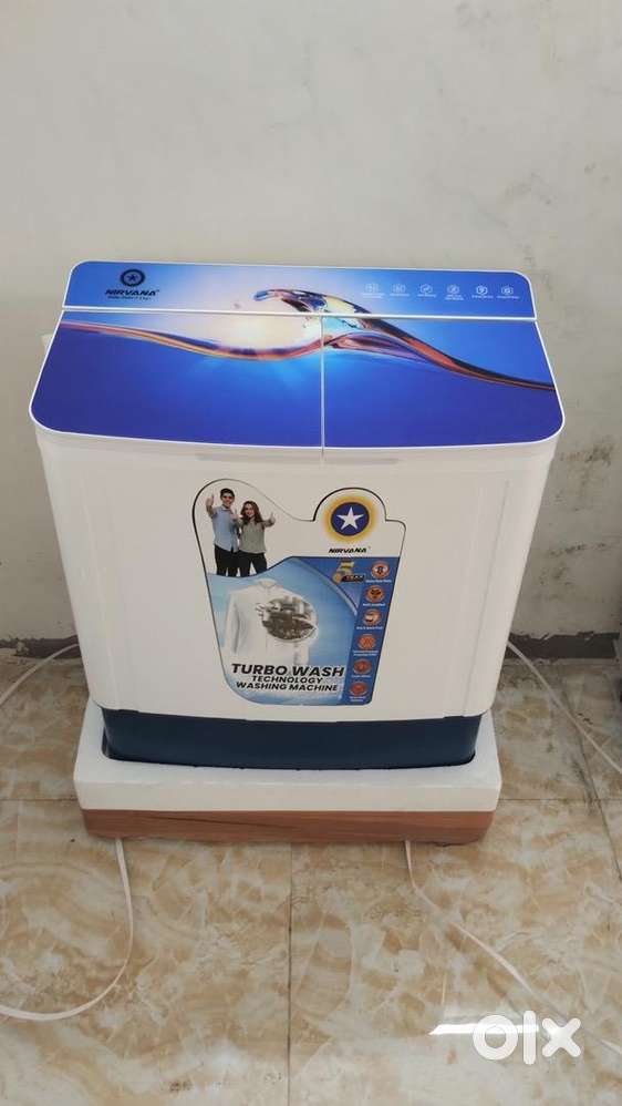 Nirvana Semi Auto Washing Machine- 7.5 Kgs