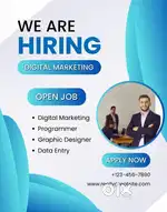 Designer & Digital Marketing Urgent Vacancy