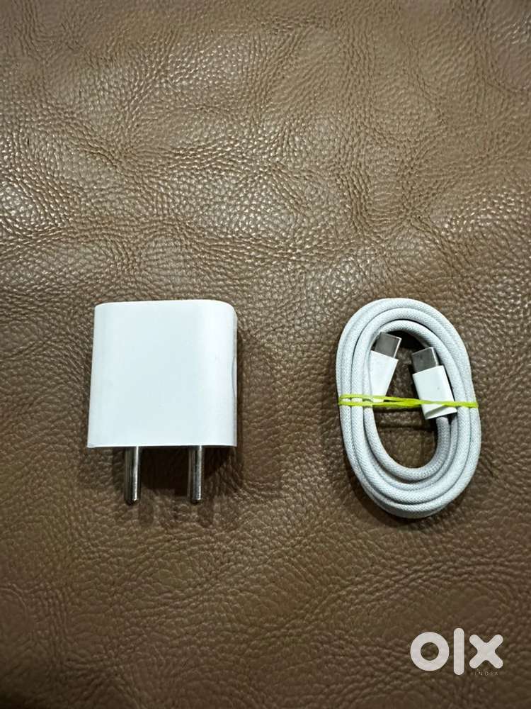 Apple 20w adapter with type c to type c cable in very good condition