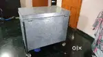 Trunk box with trolly wheels