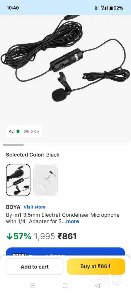 BOYA mic for youtube