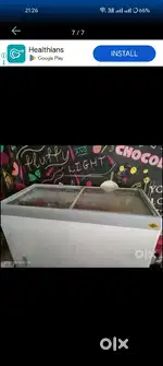 Ice cream Deep fridge 500 litre only 3 year old