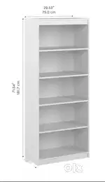 6*1*2.5 book shelf brand new open book shelf