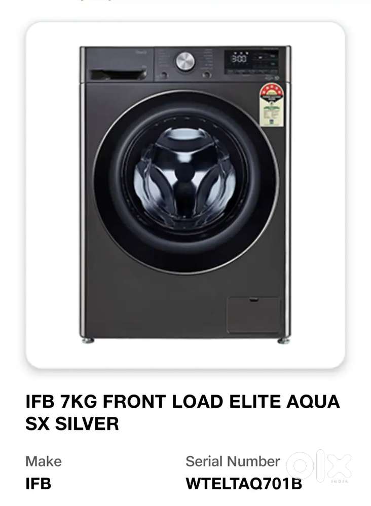 IFB AQUA ELITE 8KG WASHING MACHINE FOR SALE