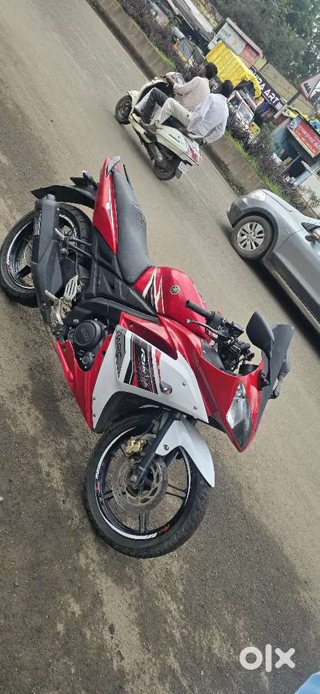 Yamaha R15 V1 BS4 model with loan facility available the bike zone