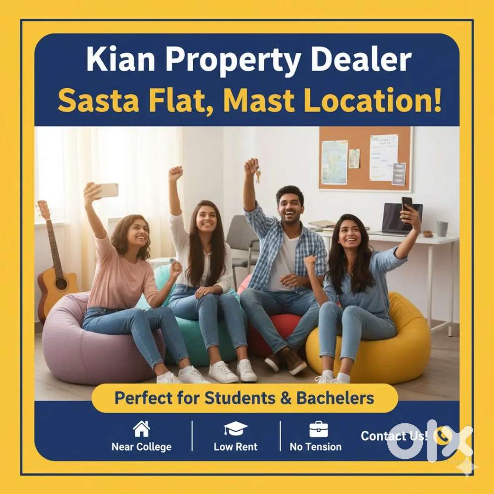 Hum rent ke liye best flats provide karte hain — contact karein aaj hi