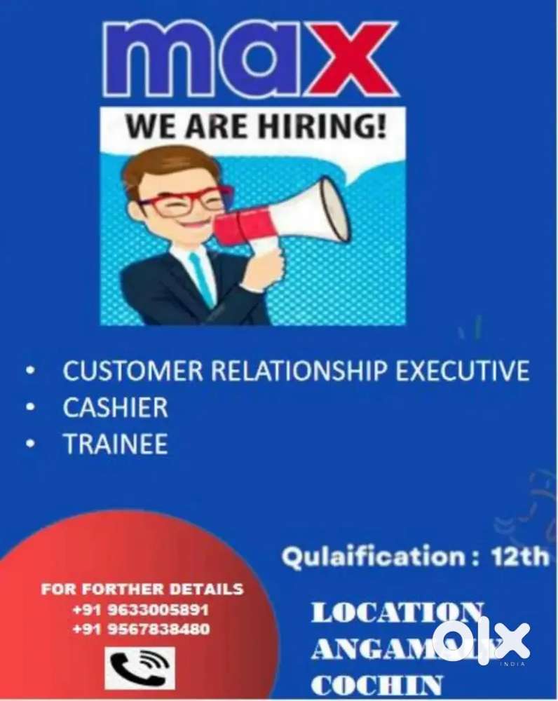 Cre, senior Cre,CSA,sales man,sales associate,cashier