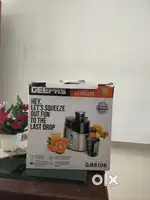 Geepas fresh juce extractor (used only 2 times)