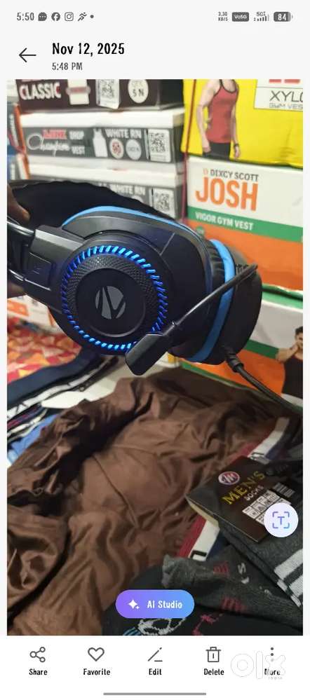 Gaming headphone