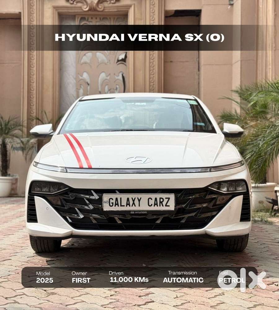 Hyundai Verna 1.5 SX (O) Turbo Petrol MT, 2025, Petrol