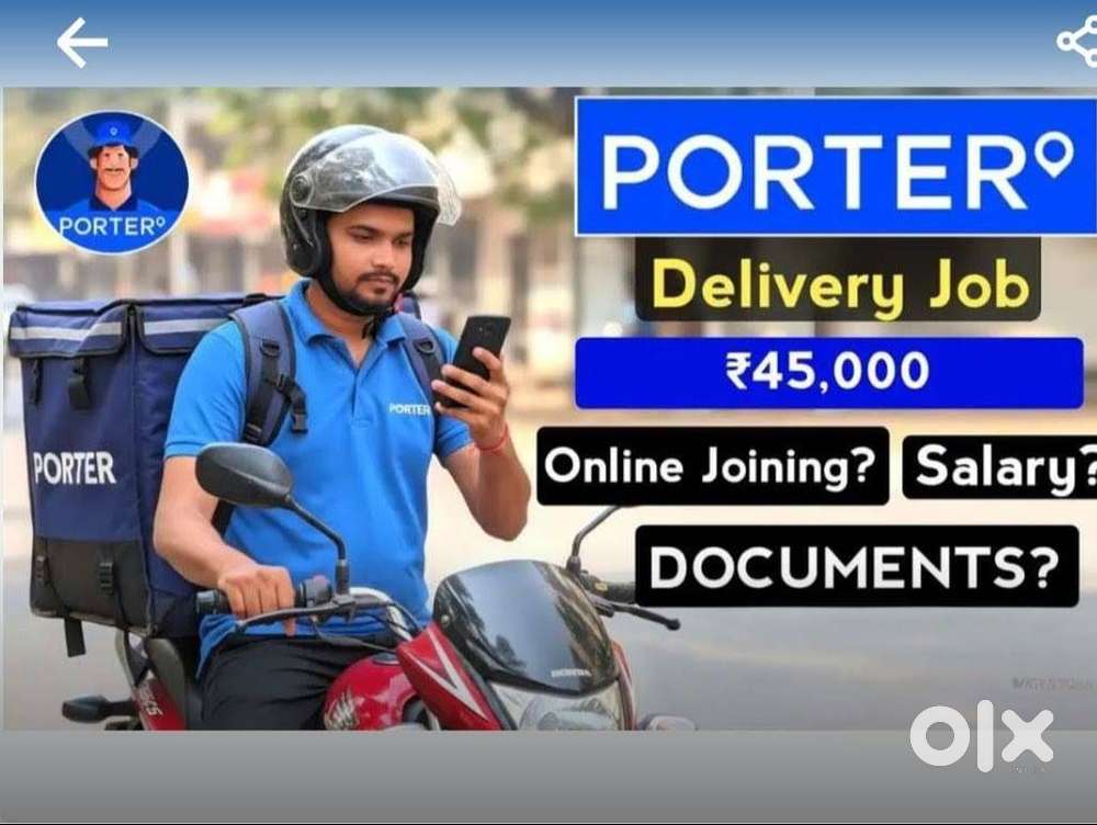 PORTER BIKE PARRYS WHOLESALE SMALL PACKAGES AND SPARES DELIVERIES