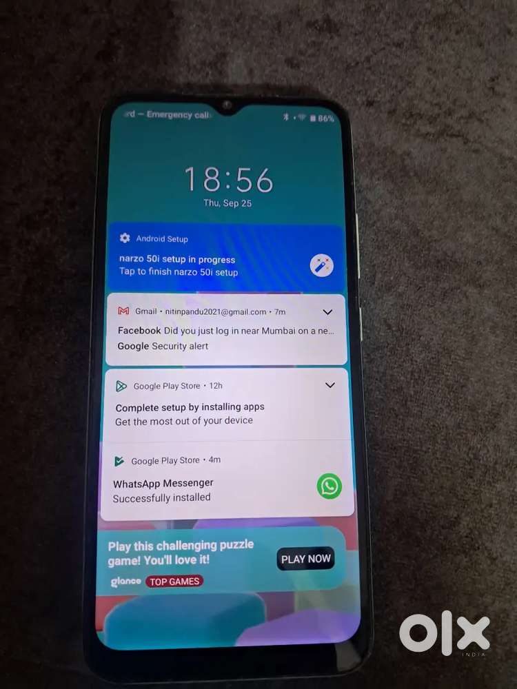 Real me 50i 4GB/64GB