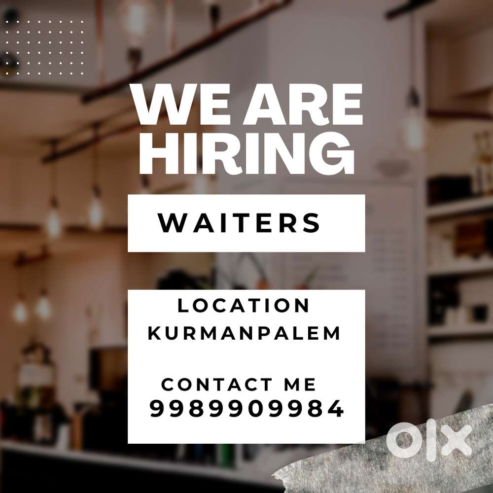 WAITERS REQUIRED