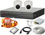 CP Plus 2.4 MP HD CCTV Cameras Setup Installation