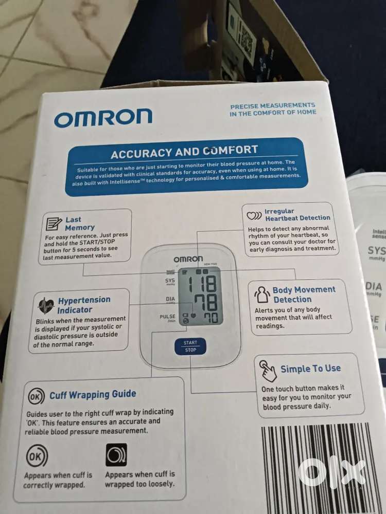 Omron bp monitor