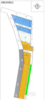 Plot for sale near Dhaneli  Gaon in front of Devraj Hospital