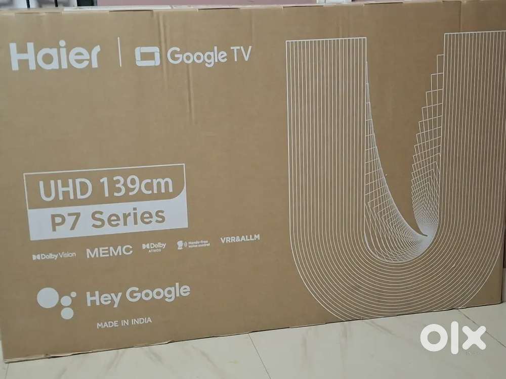 55 inches haier google smart tv 4k