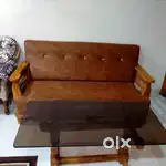सागवान नया सोफा और डाइनिंग टेबल ( फॉरेस्ट बिल सहित )